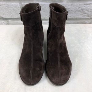 cole haan nike air boots brown